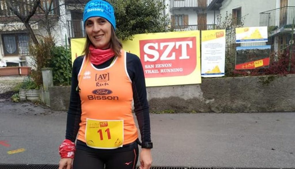 Rodica al Trail di San Zenon di Sospirolo (Belluno)