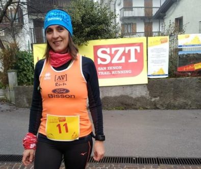 Rodica al Trail di San Zenon di Sospirolo (Belluno)