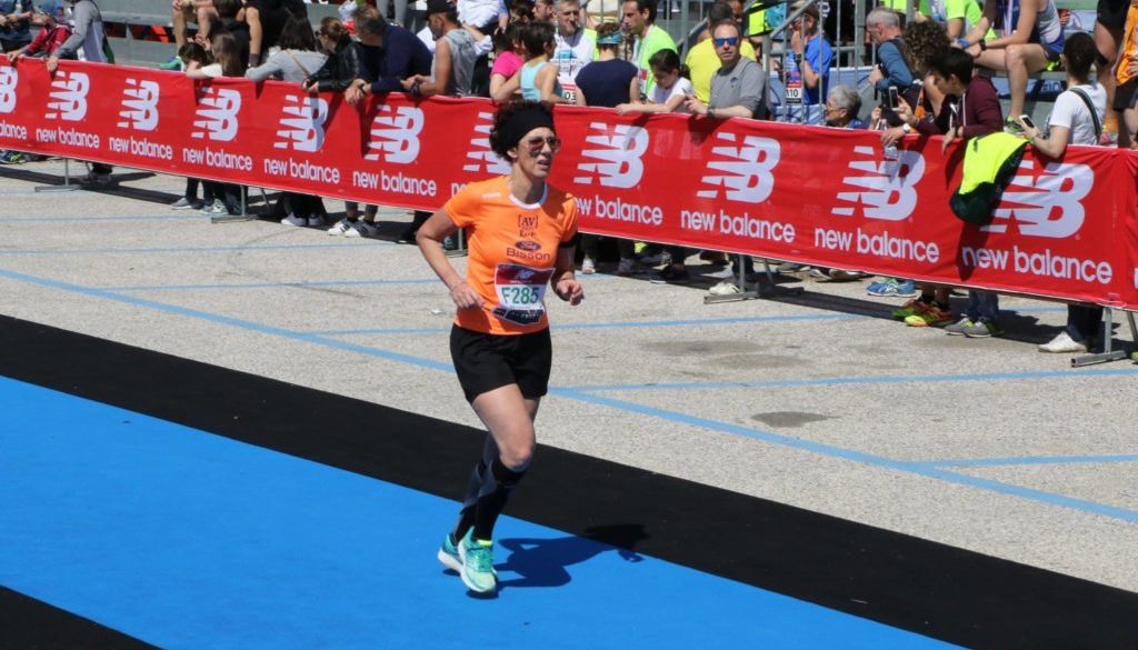 Barbara Verza in azione (foto di Salvatore Turria)