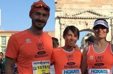 Da sinistra Paolo, Loredana e Michela.