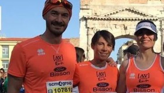 Da sinistra Paolo, Loredana e Michela.