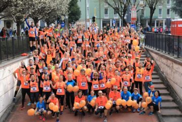 Il gruppo AV Run prima della partenza