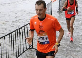 Enrico Antonio Cenzato impegnato alla Venice Marathon 2018 Enrico Antonio Cenzato impegnato alla Venice Marathon 2018