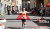 Valeria all'arrivo della Camminata del Donatore