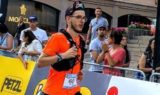Ivo al traguardo della Cortina Skyrace