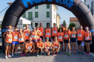 Il gruppo AV Run Bisson Auto presente alla Zucca Run